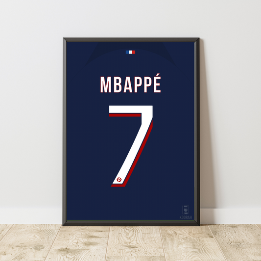 Mbappe PSG 2023-2024 Home Kit