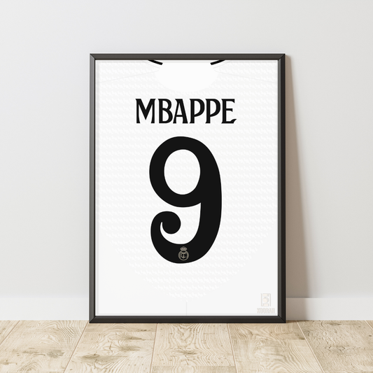 Mbappe Real Madrid 2024-2025 Home Kit