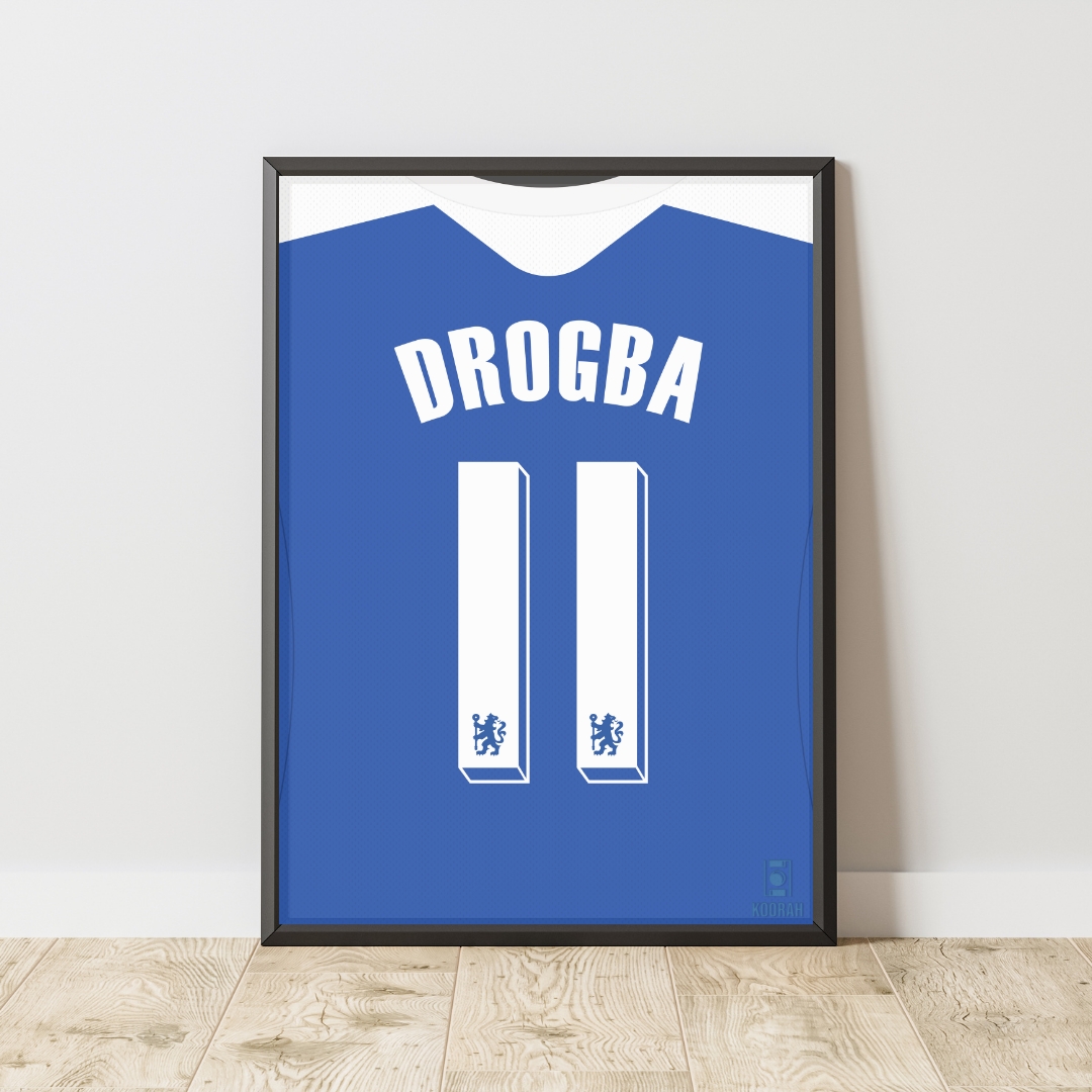 Drogba Chelsea 2011-2012 Home Kit