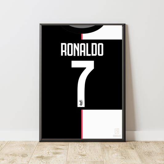 Cristiano Ronaldo Juventus 2019-2021 Home Kit